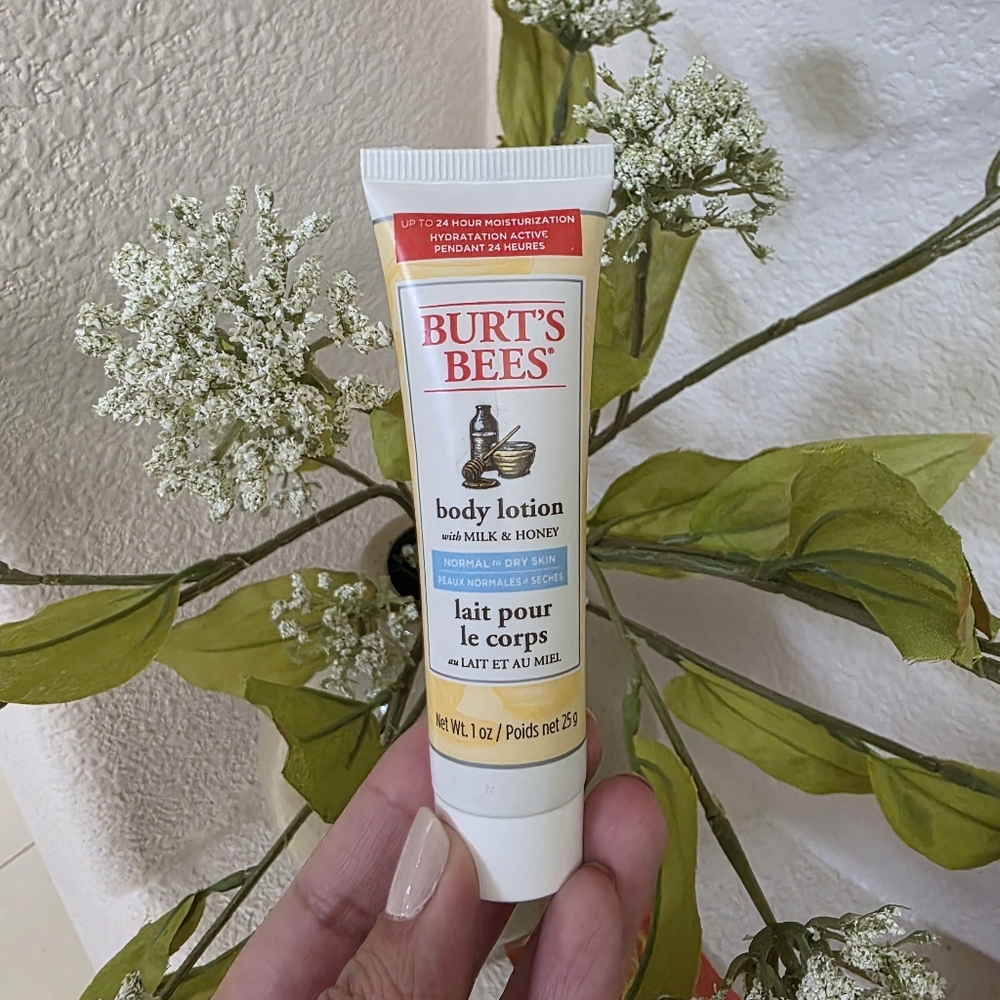 5/$25 Burt's Bees Body Lotion With Milk And Honey